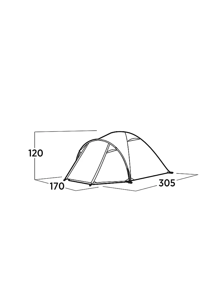 EASY CAMP | Zelt Setesdal 3 | olive