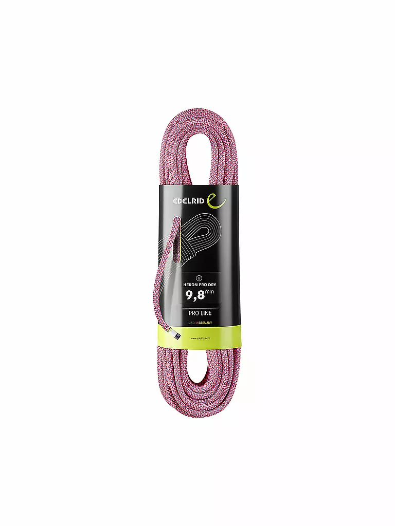 EDELRID | Bergseil Heron Pro Dry 9,8 mm / 50 m | bunt