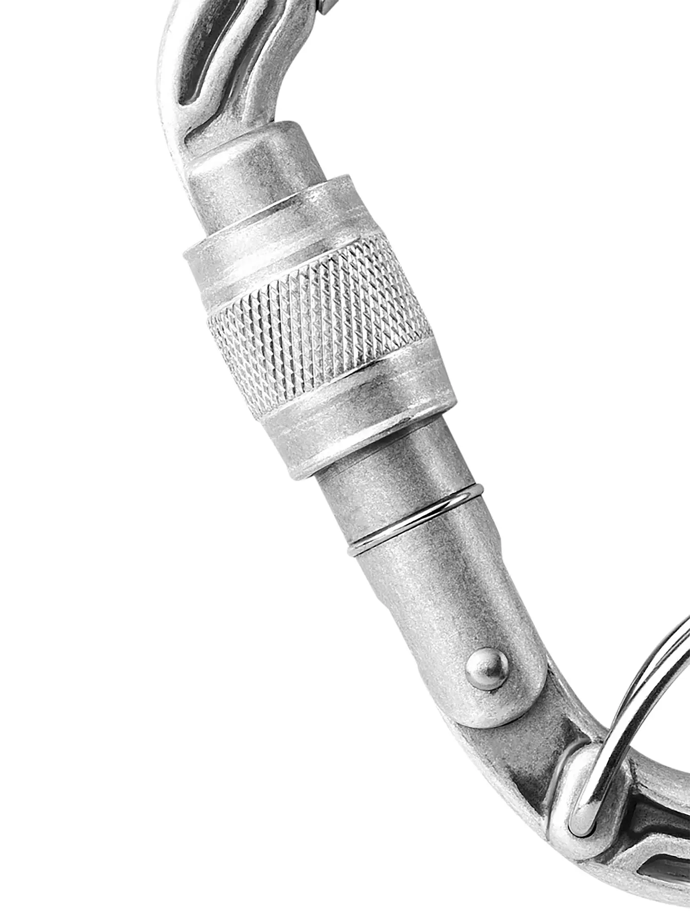 EDELRID | Karabiner HMS Bulletproof Screw FG Eco | silber