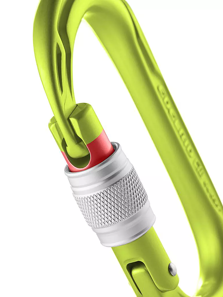 EDELRID | Karabiner Oval Power 2500 Screw | grün