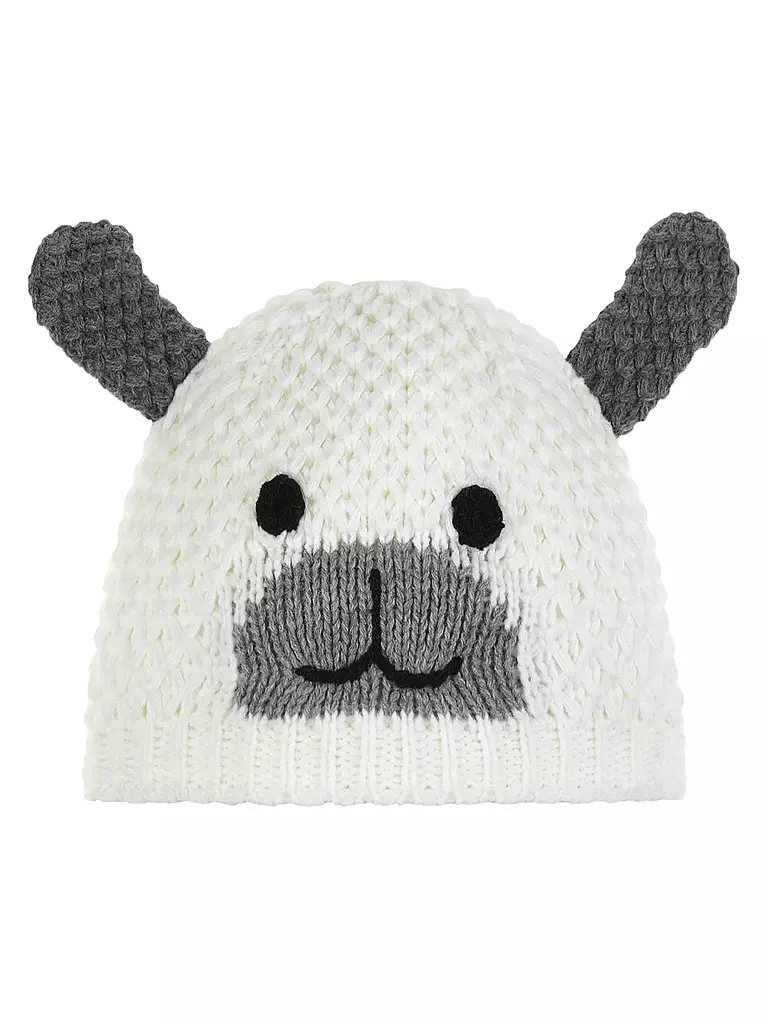 EISBÄR | Baby Mütze Grizzly  | weiss