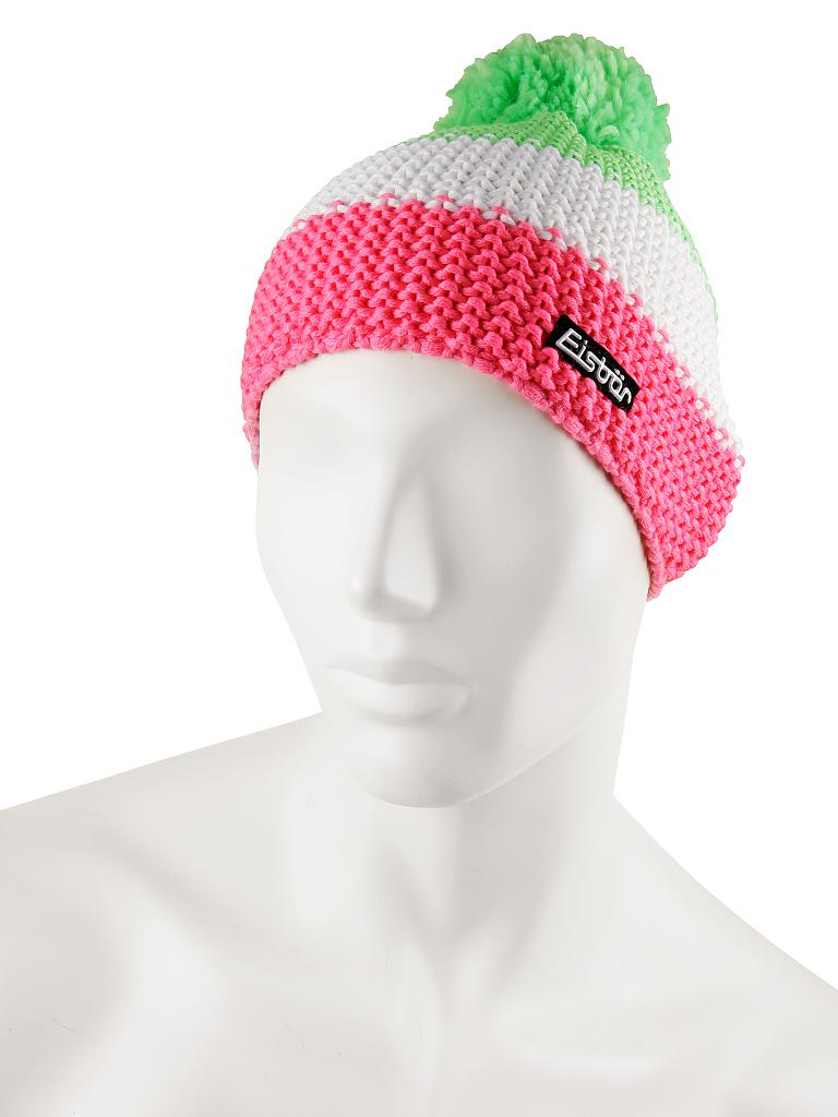 EISBÄR | Kinder Haube Star Neon Pompon | 