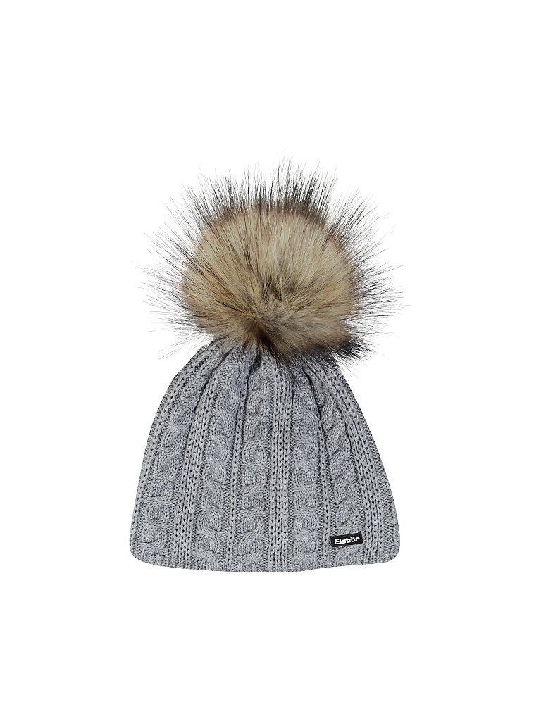 EISBÄR Damen Mütze Yuna Lux grau