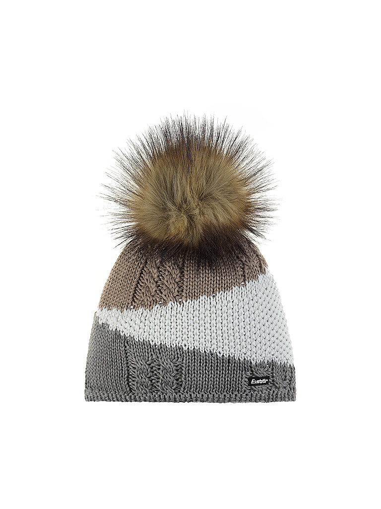 EISBÄR Damen Haube Eden Lux Cristal hellbraun