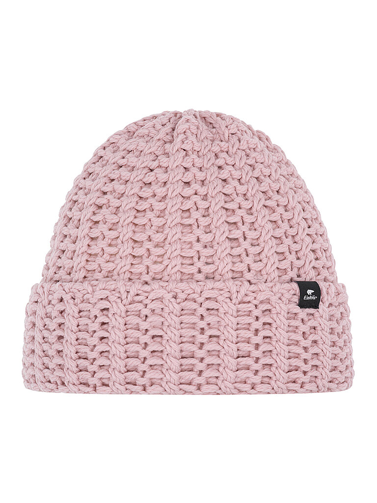 EISBÄR Damen Strickmütze Selda rosa