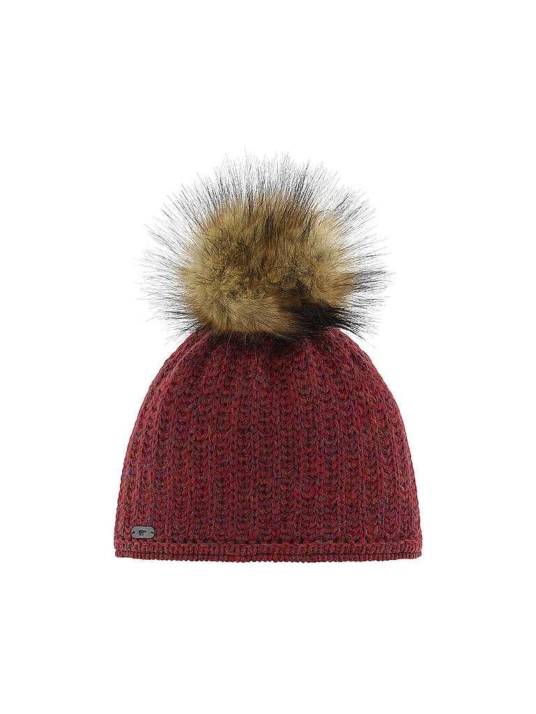 EISBÄR Damen Mütze Aurelie Lux rot