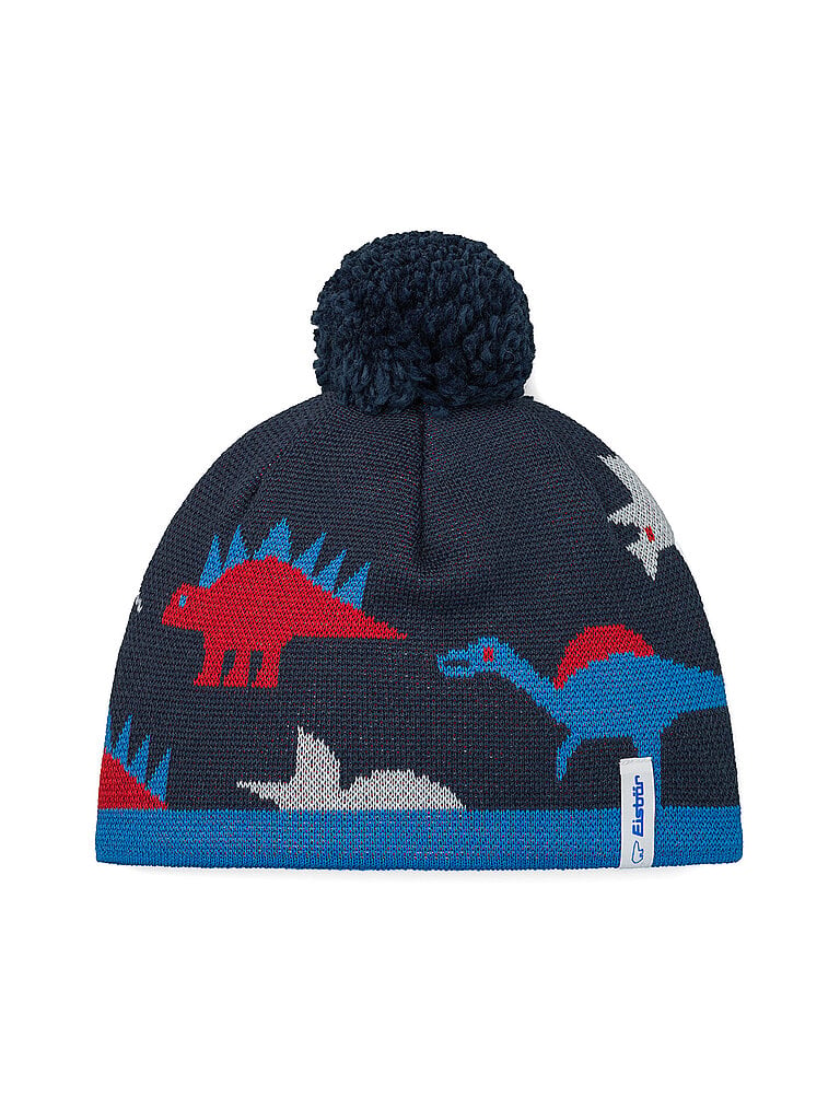 EISBÄR Kinder Mütze Pronti Pompon blau