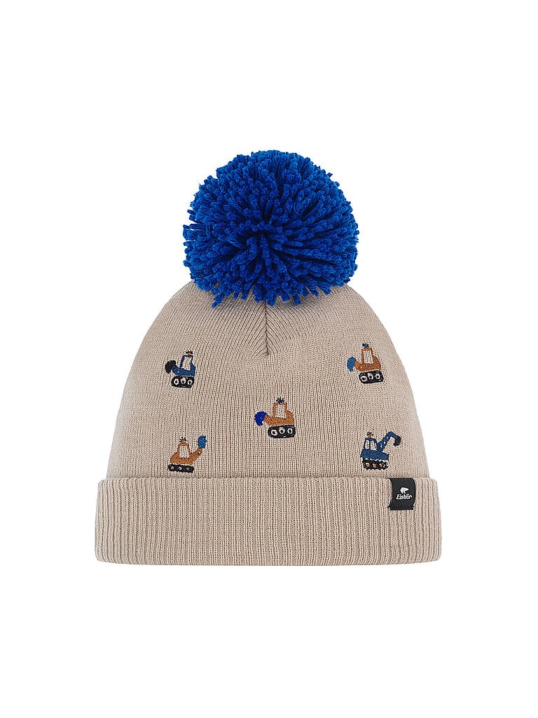 EISBÄR Kinder Mütze Talur Pompon beige