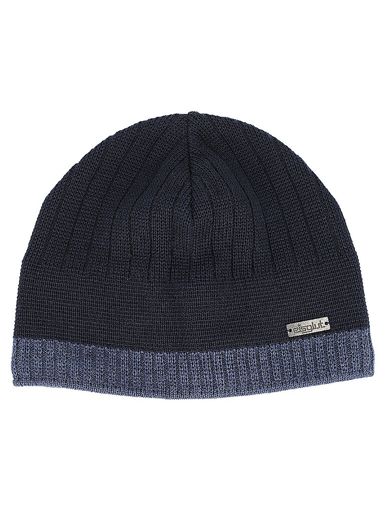 eisglut Mütze Montreal Merino dunkelblau