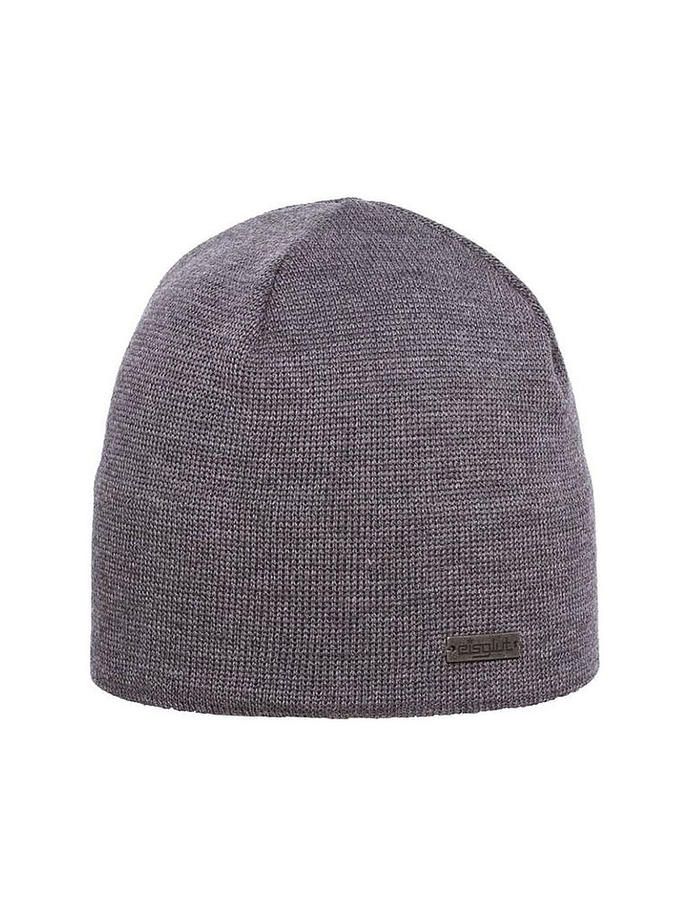 Eisglut Herren Primo Merino Mütze, grau mel., M 57-58cm EU