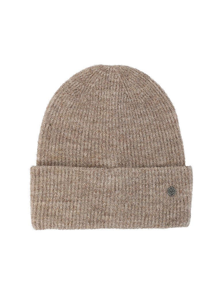 eisglut Damen Mütze Valeral Alpaka hellbraun