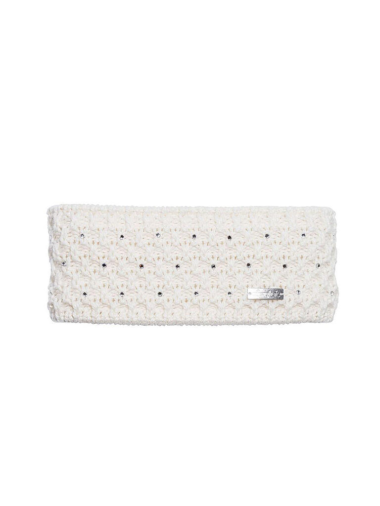 EISGLUT | Damen Stirnband Samira Crystal | weiss