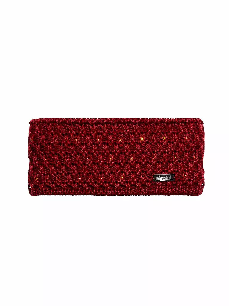 EISGLUT | Damen Stirnband Samira Crystal | rot