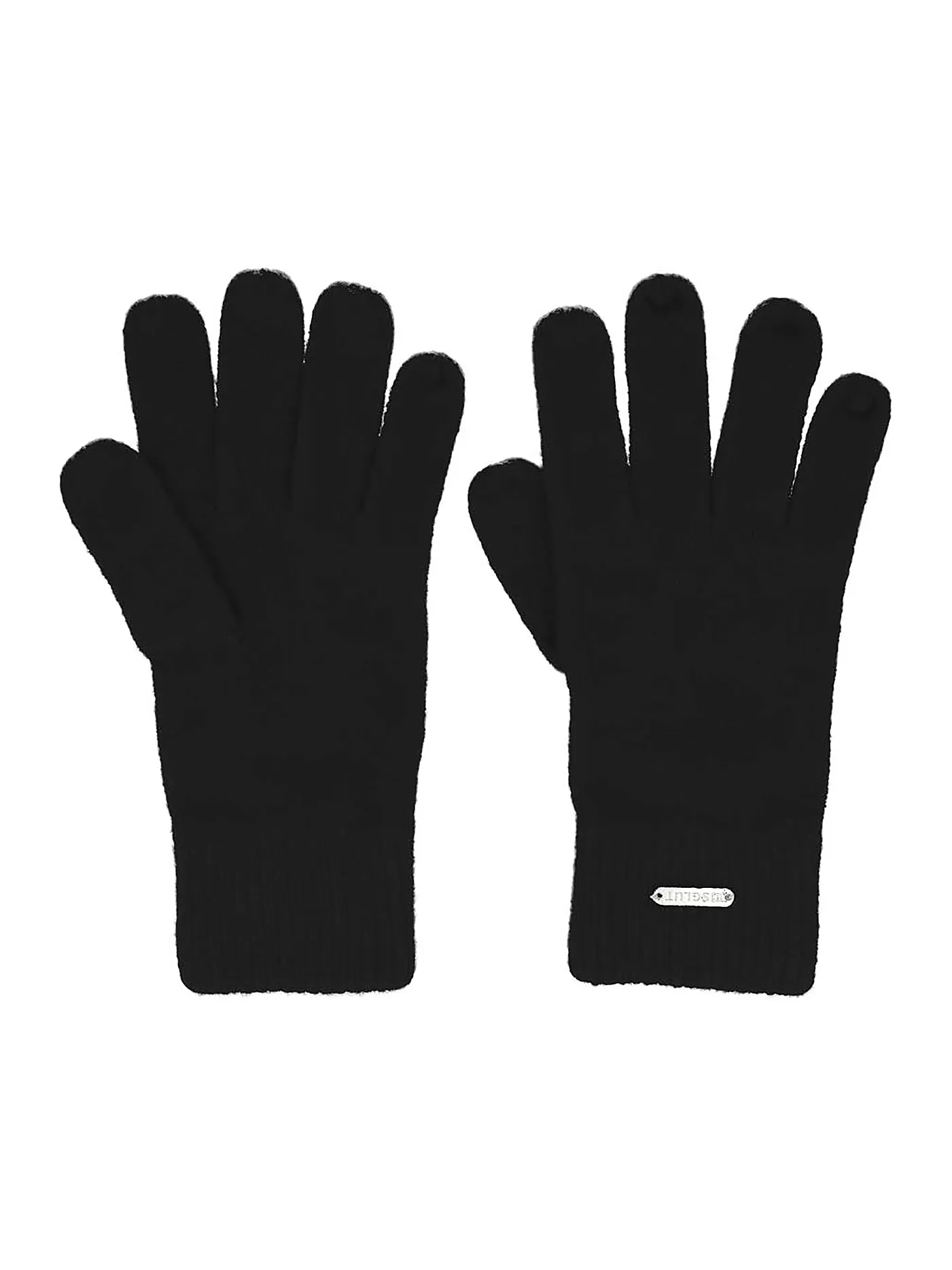 EISGLUT | Damen Strickhandschuhe Undinel | schwarz
