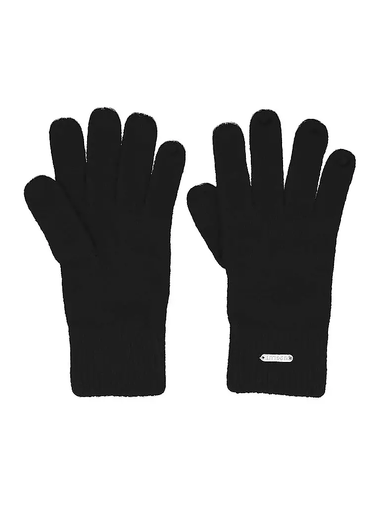 EISGLUT | Damen Strickhandschuhe Undinel | schwarz