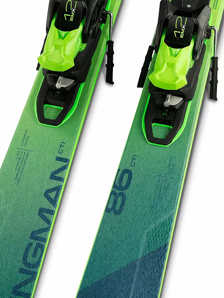 ELAN | Allmountainski Set Wingman 86 CTi Fusion X + EMX 12.0 GW | grün