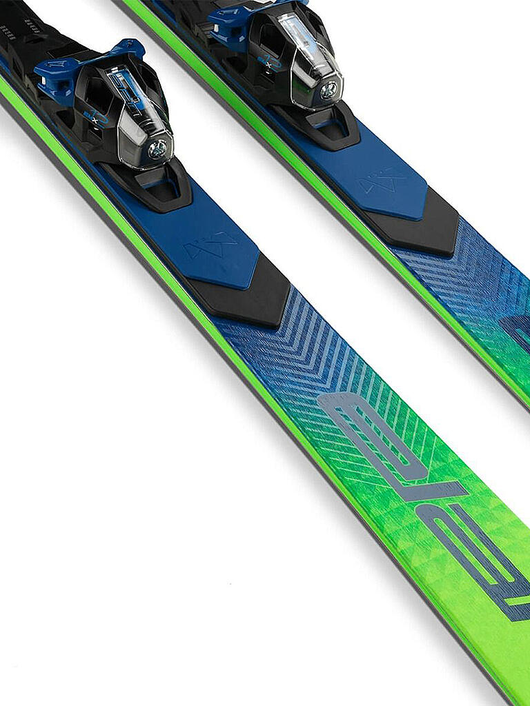 ELAN | Raceski Set ACE SCX Fusion X + EMX 12.0 GW | grün