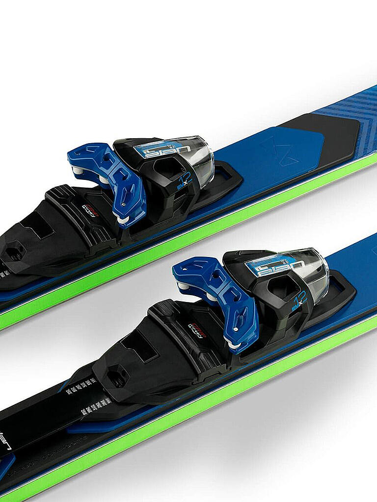 ELAN | Raceski Set ACE SCX Fusion X + EMX 12.0 GW | grün