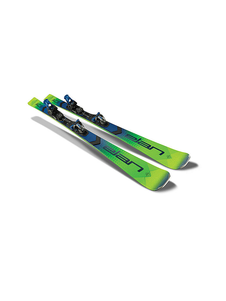 ELAN | Raceski Set ACE SLX Fusion X + EMX 12.0 GW | grün