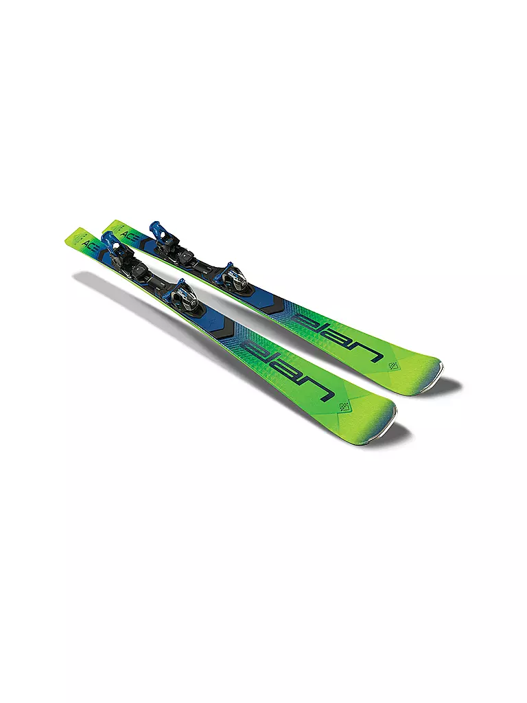 ELAN | Raceski Set ACE SLX Fusion X + EMX 12.0 GW | grün