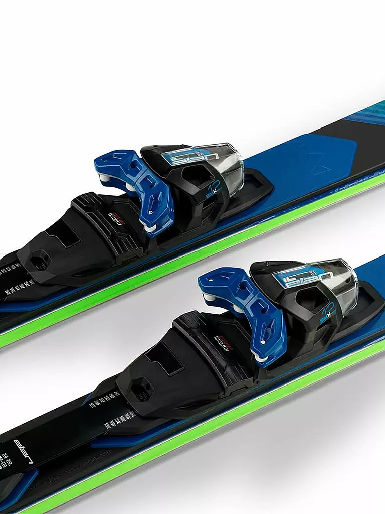 ELAN | Raceski Set ACE SLX Fusion X + EMX 12.0 GW | grün