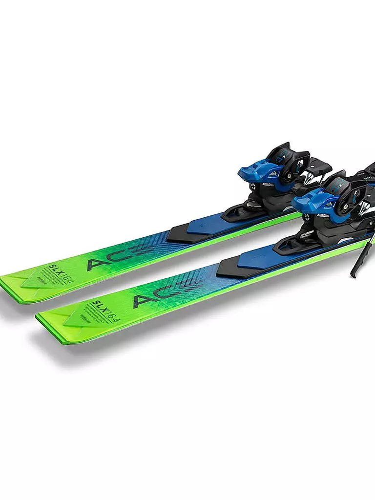 ELAN | Raceski Set ACE SLX Fusion X + EMX 12.0 GW | grün