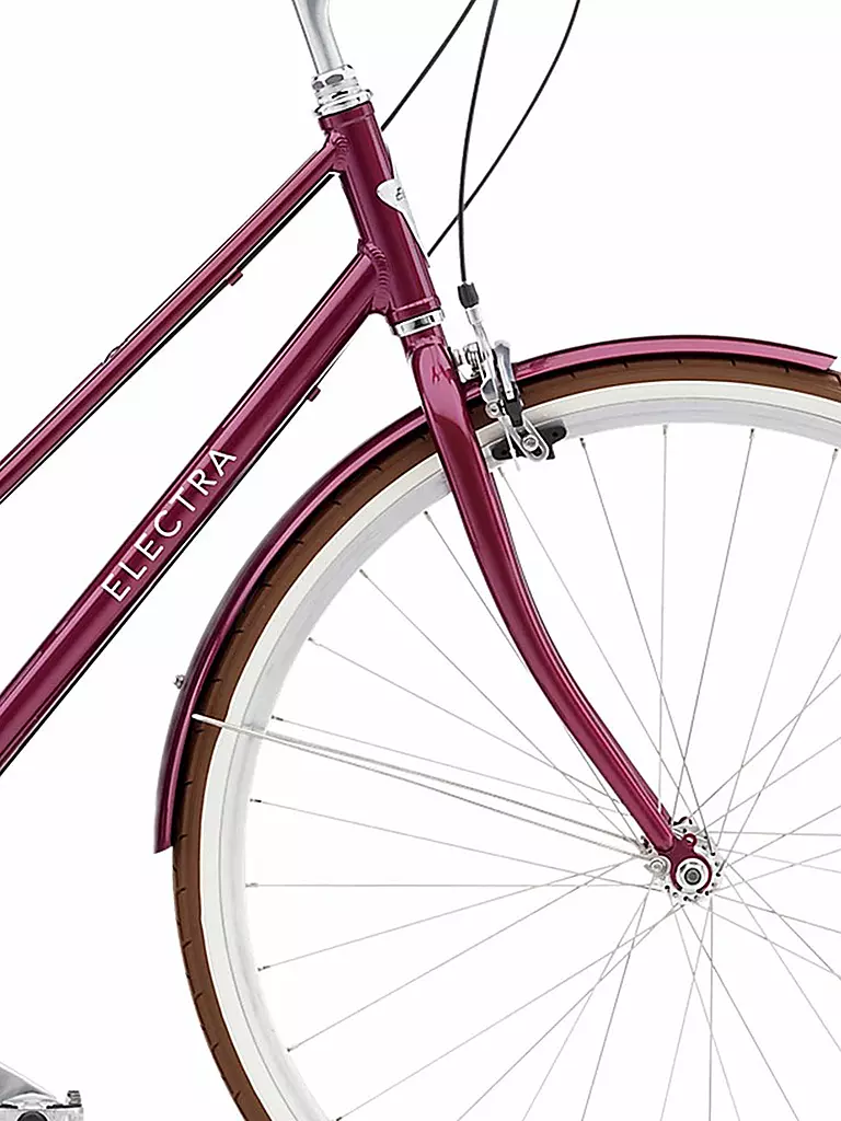 ELECTRA | Damen Urbanbike 28" Loft 7D Step-Thru | rot