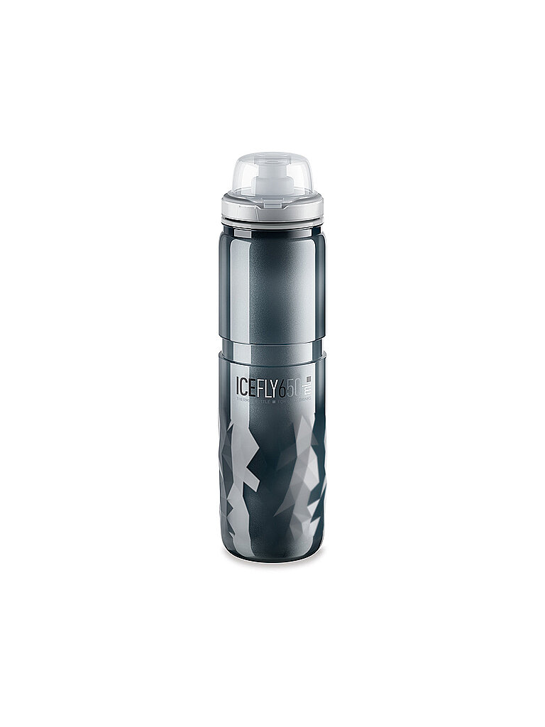 ELITE Trinkflasche Ice Fly Thermo 650ml grau — Bild 2