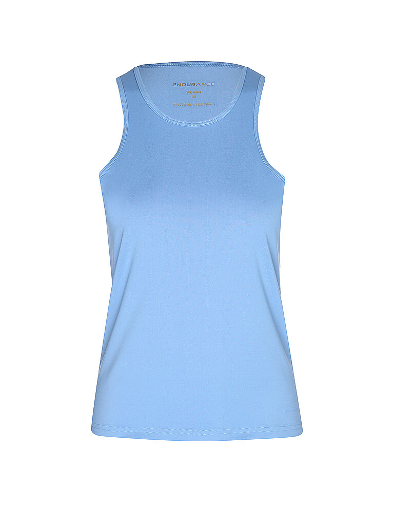 ENDURANCE Damen Lauftop Viv hellblau | 36