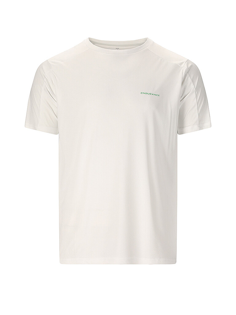 ENDURANCE Herren Laufshirt Hanieber weiss | S