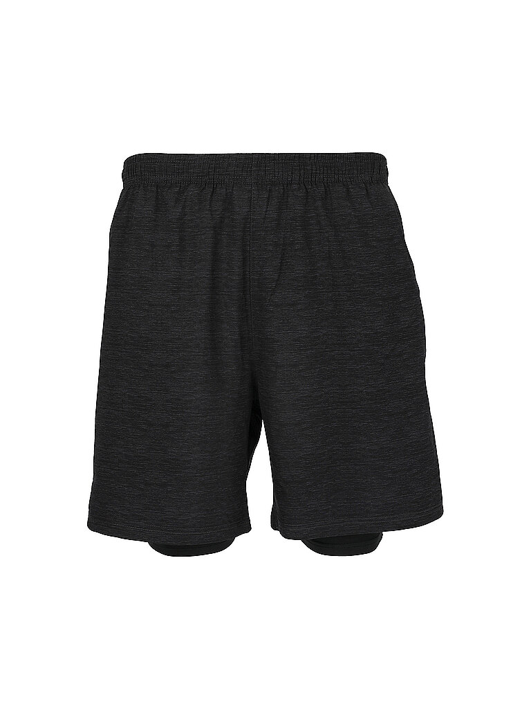 ENDURANCE Herren Laufshort 2in1 V schwarz | XL