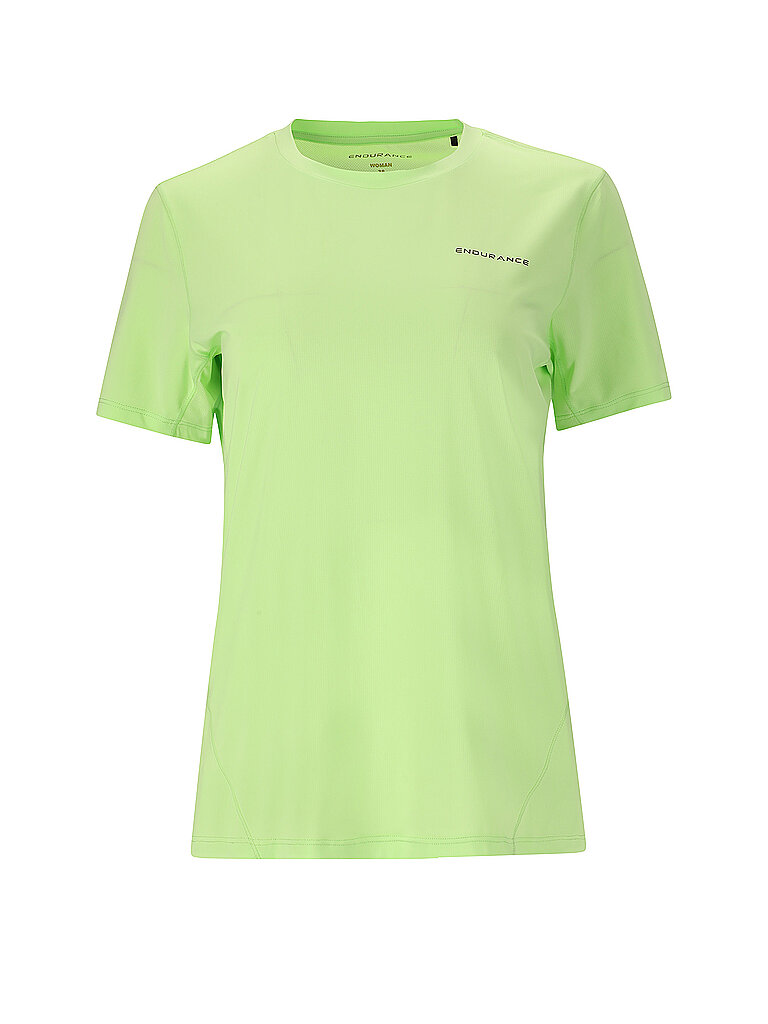 ENDURANCE Damen Laufshirt Nan hellgrün | 42
