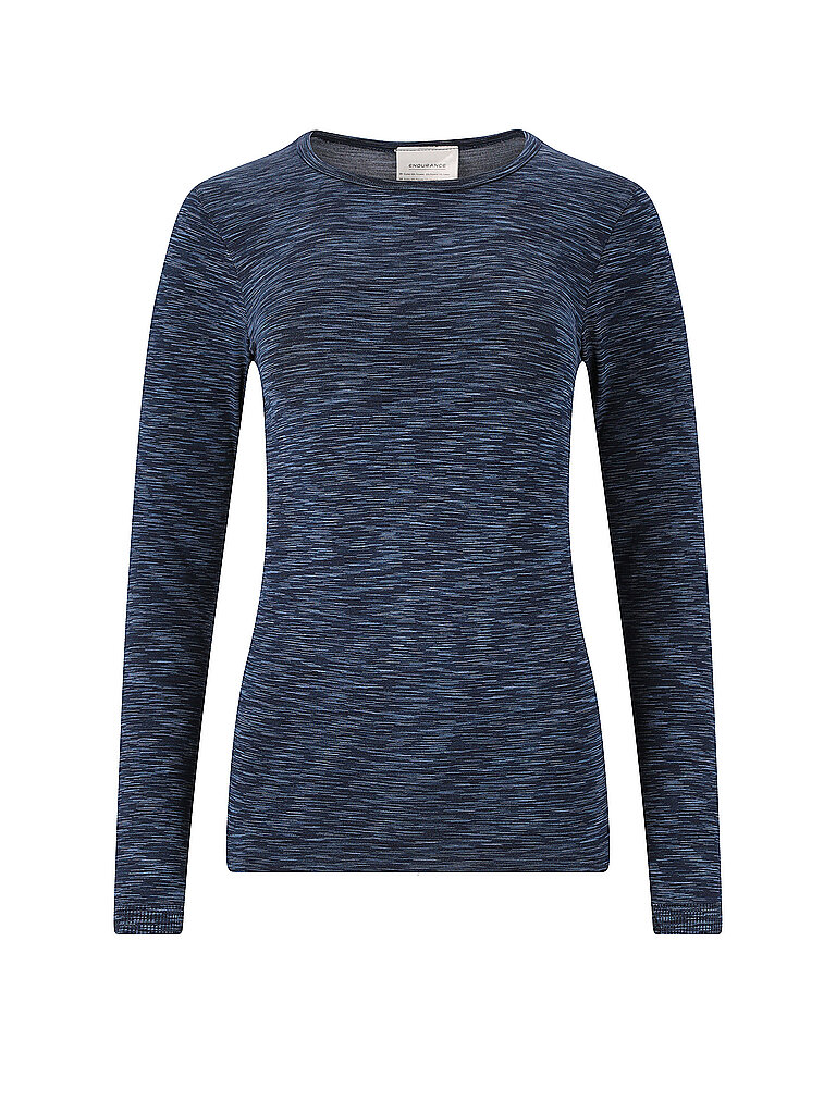 ENDURANCE Damen Laufshirt Crina  dunkelblau | L/XL