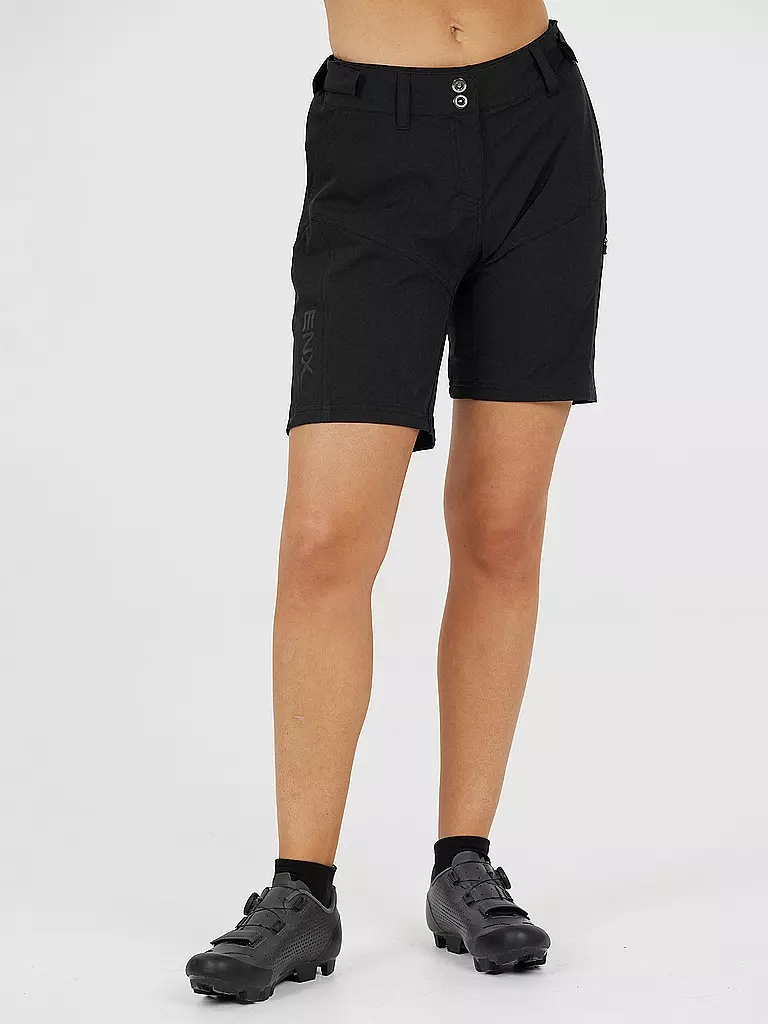 ENDURANCE | Damen Radshort Balhia 2in1 | schwarz