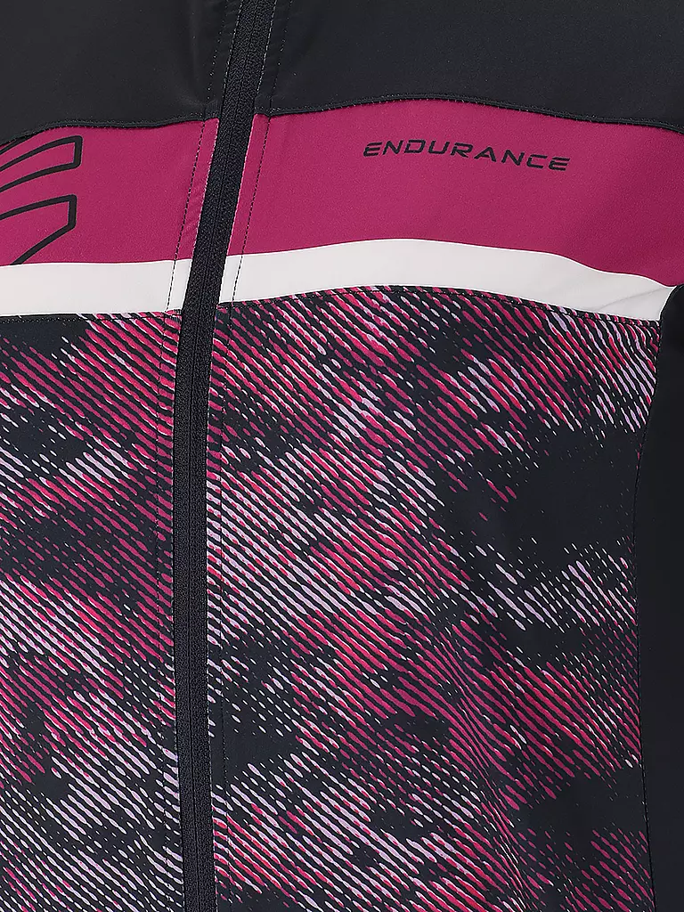 ENDURANCE | Damen Radtrikot Dharma FZ | schwarz