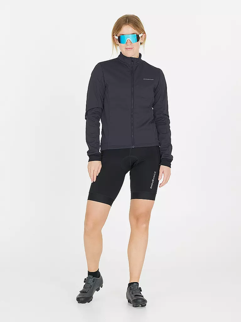 ENDURANCE | Damen Winter Radjacke Titan Windblock Thermal | dunkelblau