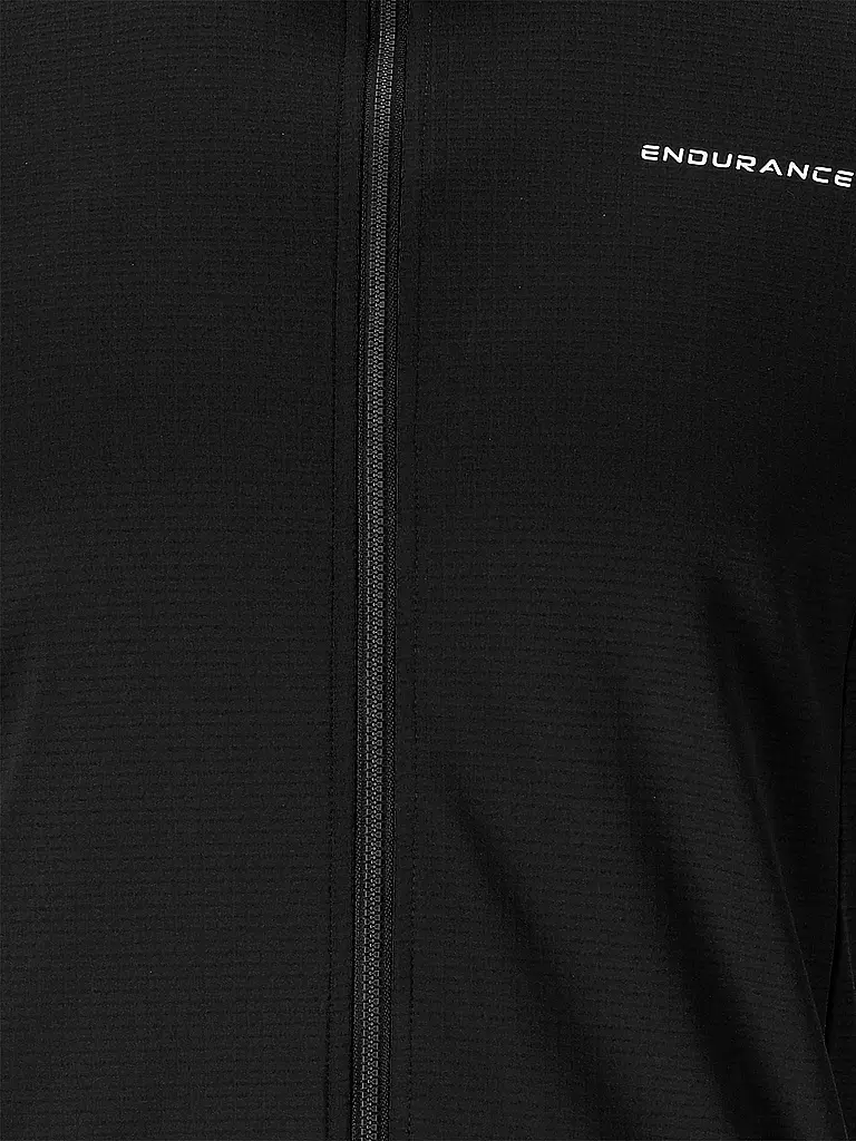ENDURANCE | Herren Winter Radtrikot Megah | Schwarz