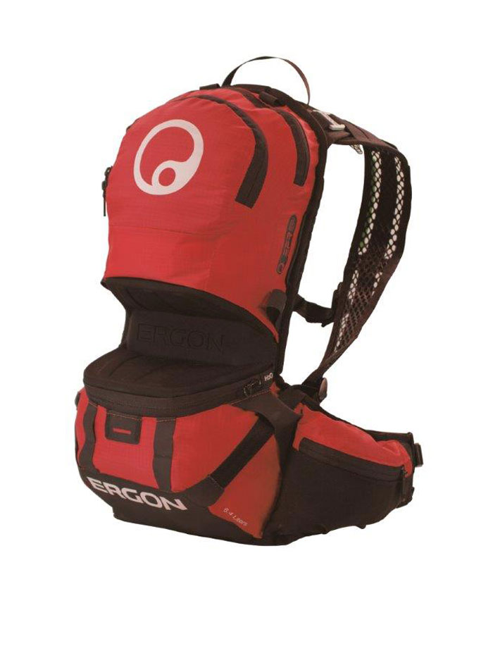 ERGON Fahrrad Rucksack BE2 Enduro 6,5L rot