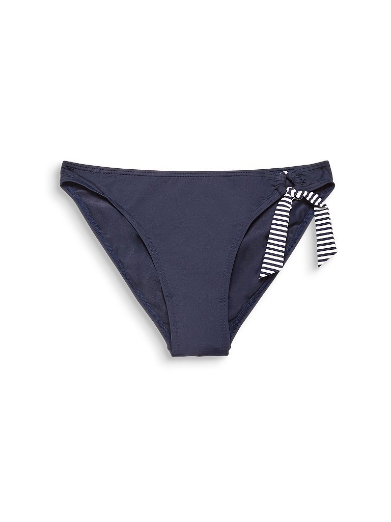 ESPRIT Damen Bikinihose Small Stripes blau | 44