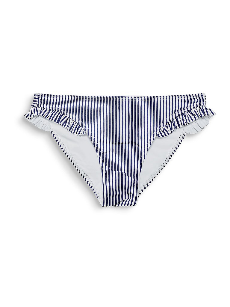 ESPRIT Damen Bikinihose Small Stripes blau | 36