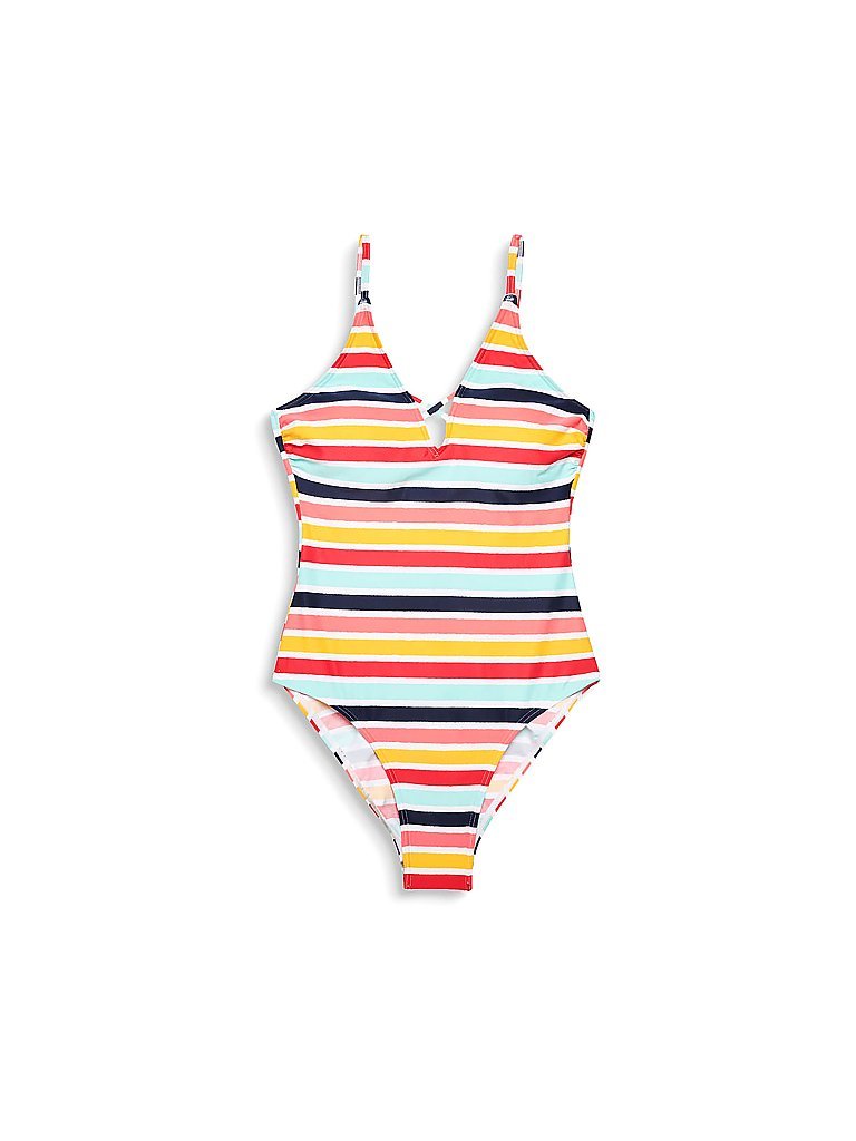 ESPRIT Damen Badeanzug Multicolor Streifen bunt | 36