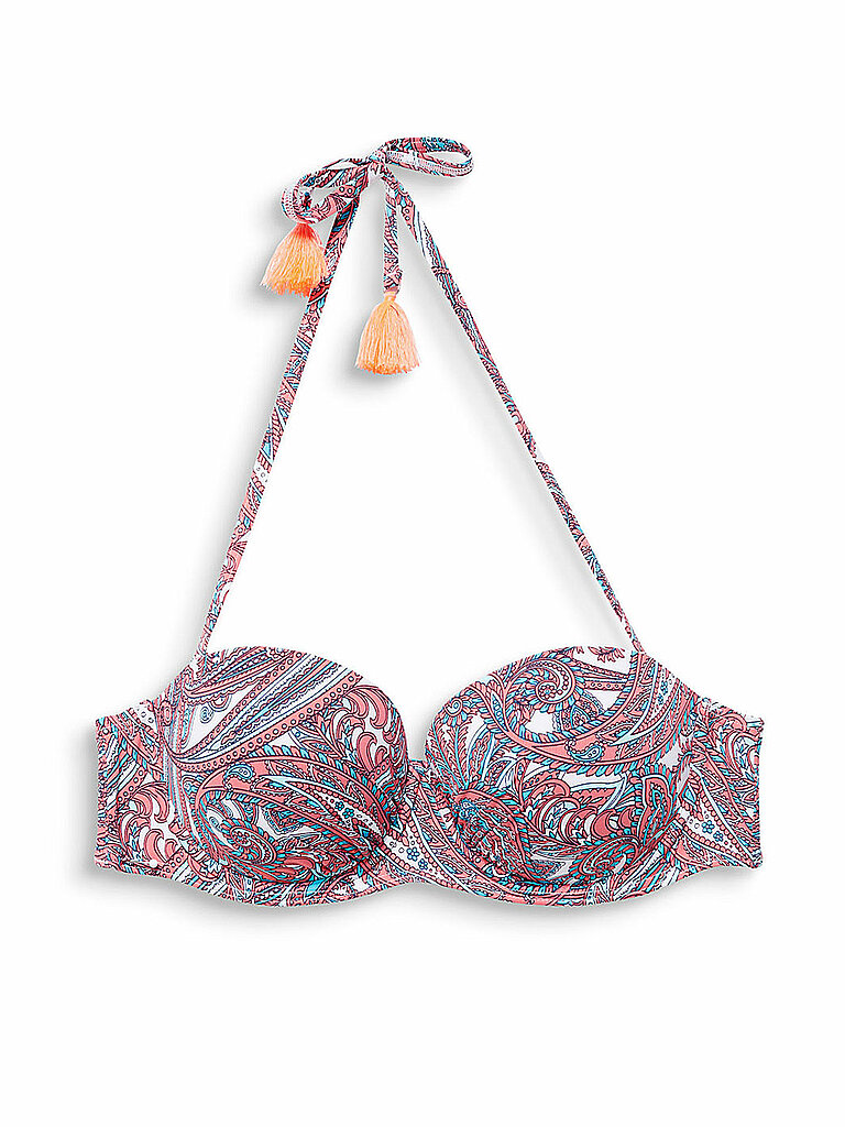 ESPRIT Damen Bikinioberteil Neckholder Pearl bunt | 36B