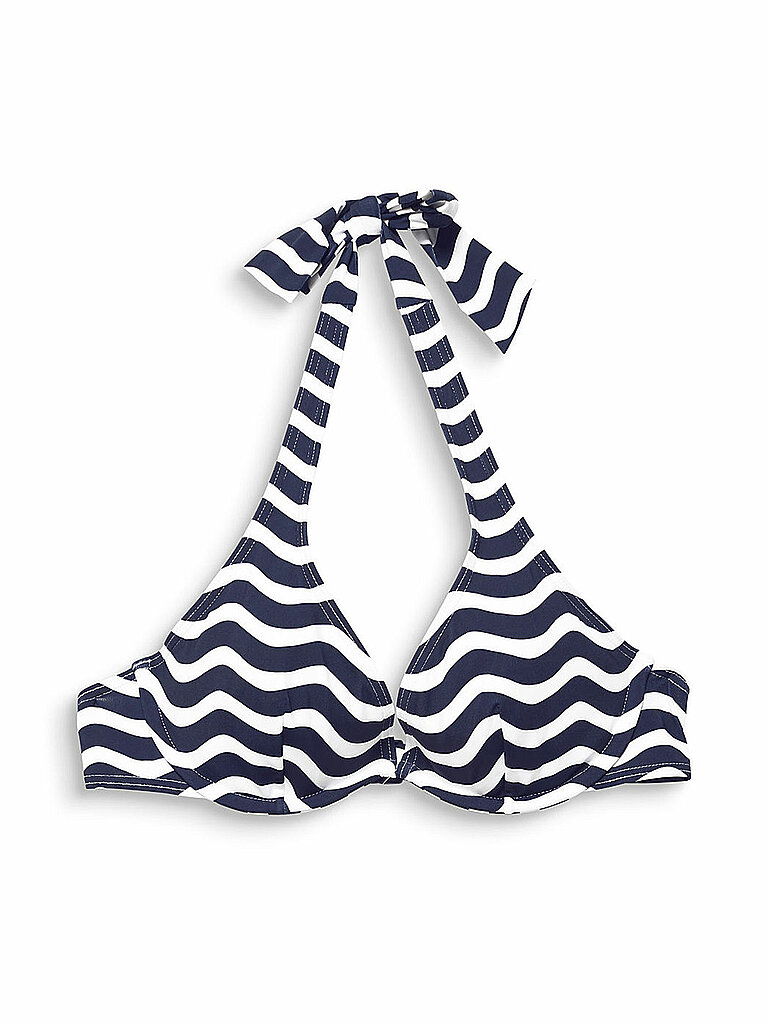 ESPRIT Damen Bügel-Bikinioberteil Candy Navy Print blau | 36C
