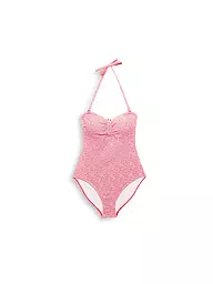 ESPRIT | Damen Badeanzug Neckholder mit Allover-Print | pink