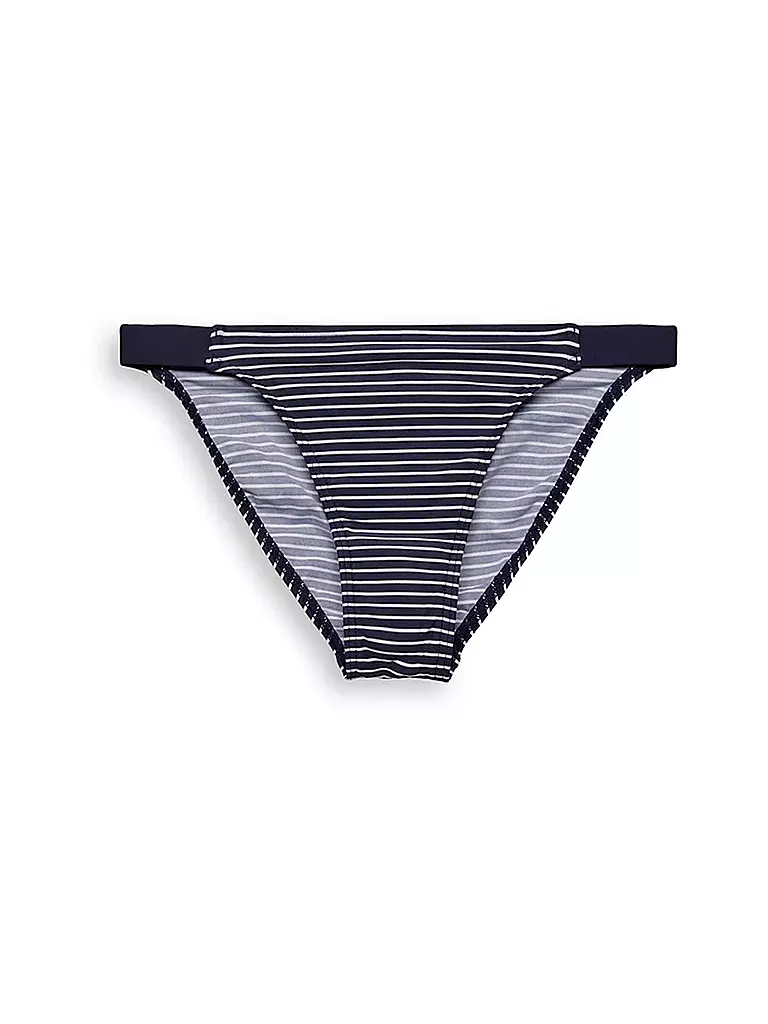 ESPRIT | Damen Bikini Slip mit Streifen | blau