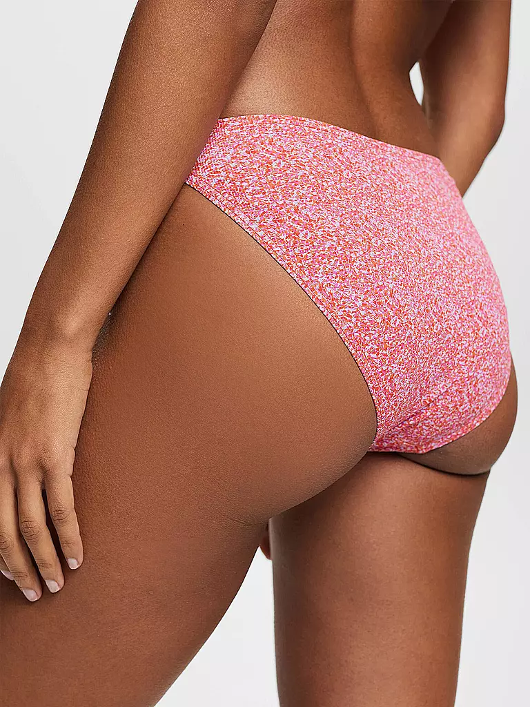 ESPRIT | Damen Bikinihose Mini Allover-Print | pink