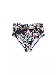 ESPRIT | Damen Bikinihose mit Tropical Print High Waist | blau
