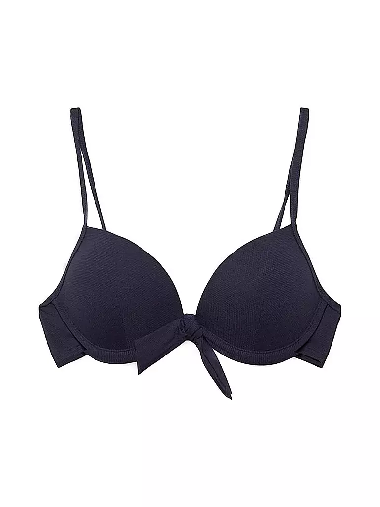 ESPRIT | Damen Bikinioberteil Bügel mit Struktur | blau