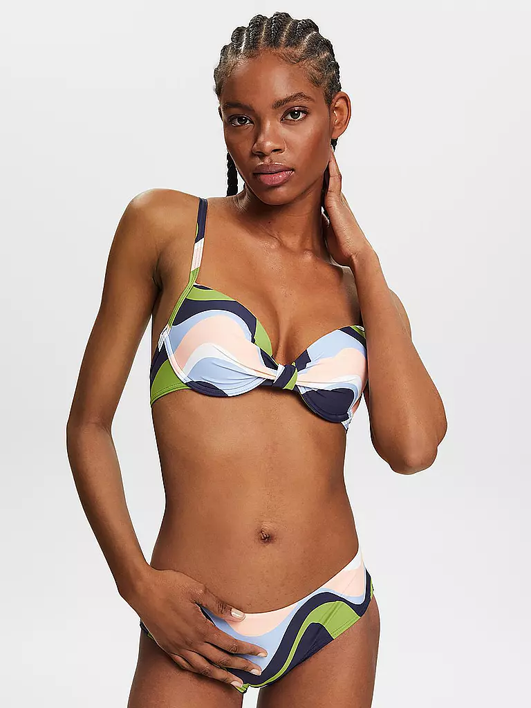 ESPRIT | Damen Bikinioberteil Wave Beach | bunt