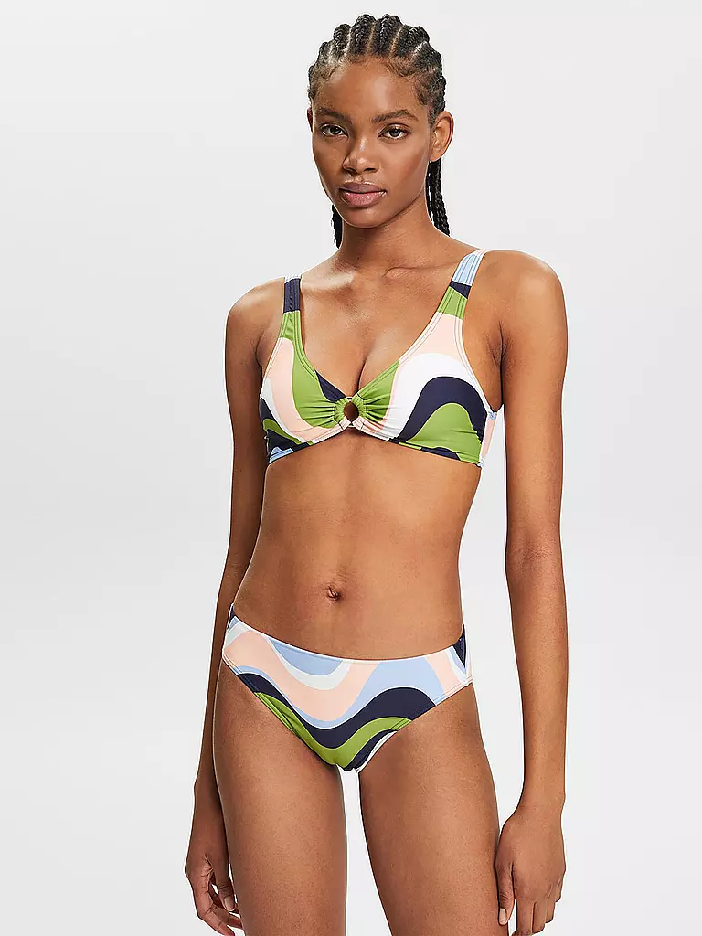 ESPRIT | Damen Bikinioberteil Wave Beach | bunt